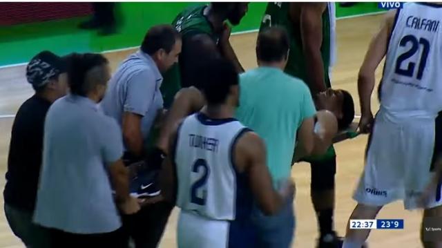 As� fue la lesi�n de Johnson