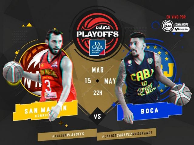 San Mart�n - Boca (Playoffs - 5� juego)